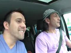 Garage sex with busty whore