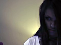 Grote mammen, Bruinharig, Lesbisch, Tieten likken