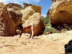 Arsch, Hd, Nackt, Öffentlich, Muschi, Rasiert, Spanisch, Titten