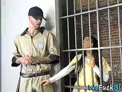 Negro, Mamada, Ébano, Corridas faciales, Trio