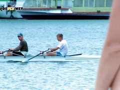 18 jaar, Enthousiasteling, Strand, Buiten, Openbaar, Tiener, Bekijker