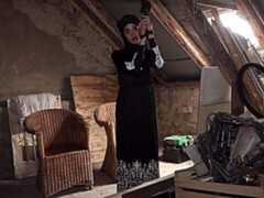 Enthousiasteling, Grote lul, Hondjeshouding, Natuurlijke tieten, Geschoren, Mager, Tiener, Tieten likken