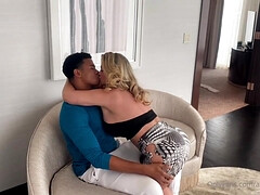 Buxom Blonde Mature Andie Anderson - amateur homemade interracial