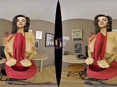 Dreidimensional, Tussi, Grosse titten, Öffentlich, Solo