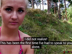 Bikini, Rubia, Morena, Novia, Al aire libre, Coño, Tetas, Mojado