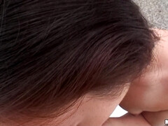 Outdoor Shower Striptease 1 - Lets Try Assfucking