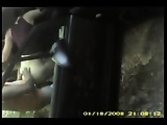 Stripper within the woods