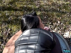 Horny art student swallows cumload