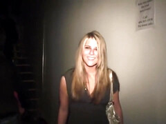 Blond, Pijpbeurt, Rondborstig, Classisch, Man die toekijkt, Orgasme, Tatoeage, Tiener