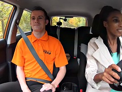 Leie, Schwarz, Auto, Öffentlich, Realität, Verführt, Student, Lehrer