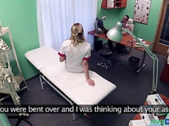 Любители, Минет, Доктор, Массаж, Медсестра, Сиськи, Униформа, Подглядывание