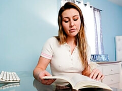 Amateur, Grosse bite, Sucer une bite, Léchez, Masturbation, Seins naturels, Adolescente, Nénés