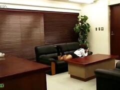 Kinky asian teen in panties solo video