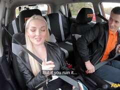 Fake Driving School - Learner Issues Sexual Ultimatum 1 - Charlie Dean