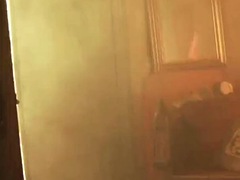 Sexy belly dancer knows how to enjoy the moment