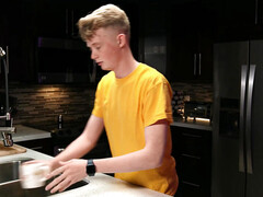 Grosse titten, Schwanz, Ehemann, Natürlichen titten, Muschi, Überraschung, Tanga, Ehefrau