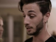 Blond, Hd, Moeder die ik wil neuken, Kousen, Tiener, Trio