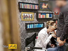 Leie, Paar, Handjob, Sekretärin, Ablutschen