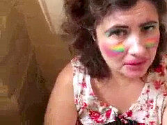 Толстушки, Садо мазо, Минет, Пухленькие, Доминирование, Платье, Затыкание рта, Туалет