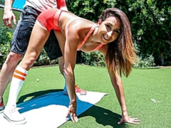 Ashley Persuades The Coach