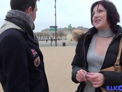 Leie, In den arsch, Grosser schwanz, Braunhaarige, Schwanz, Französisch, Schlampe