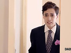 Enthousiasteling, Blond, Pijpbeurt, Gevangen, Likken, Zoon, Tiener, Bruiloft