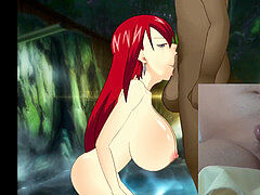Fapping to SDT - Erza Scarlet (Fairy Tail)