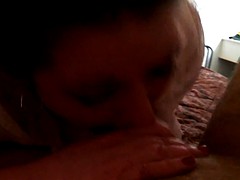 girlfriend sucking and swallowing