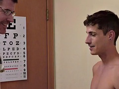 Passive little twink assfucked by a hunk doctor in the infirmary