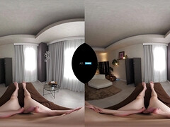 60fps POV VR with Japanese Asian Brunette with Natural Tits