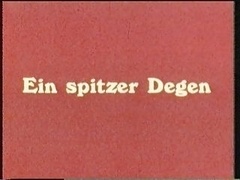 vintage 70s german - Ein spitzer Degen - cc79