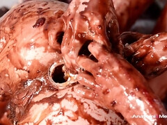 Grosser arsch, Schlampe, Blondine, Braunhaarige, Fetisch, Hd, Lesbisch, Flotter dreier