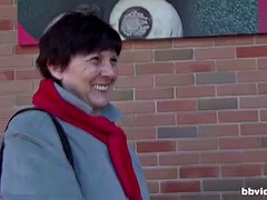 Grote lul, Grote mammen, Stel, Duits, Omie, Rijpe lesbienne, Zuigen, Tieten likken