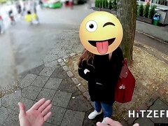 Leie, Grosser arsch, Grosse titten, Braunhaarige, Vollbusig, Hardcore, Öffentlich, Titten