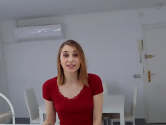 Анальный секс, Парочка, Член, Собачьи, Подружка, Натуральные сиськи, Стринги, Сиськи