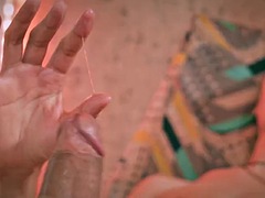 Enthousiasteling, Aziatisch, Grote lul, Sperma shot, Homo, Masturbatie, Mager, Tiener