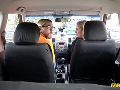 フェラチオ, 車, アウトドア, オマンコ
