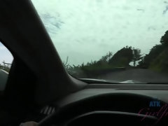 Любители, Брюнетки, Платье, Подружка, Мастурбация, На природе, На публике, Киски