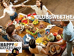 69, フェラチオ, クラブ, グループ, なめる, ガリガリ, ティーン, オッパイの