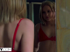 アナル, お尻, ブロンド, フェラチオ, 顔射, 馬乗り, オッパイの, おもちゃ