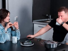 フェラチオ, 茶髪の, バック, 手コキする, キス, ハメ撮り, 剃毛, ストリッピング