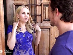 Schönheit, Blondine, Spermaladung, Kehlenfick, Handjob, Hd, Nippel, Orgasmus