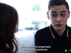 In den arsch, Grosse titten, Hd, Milf, Natürlichen titten, Realität, Spanisch, Stiefmutter