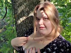 Любители, Большие сиськи, Пухленькие, Семяизвержение, Мастурбация, На природе, Колготки, На публике