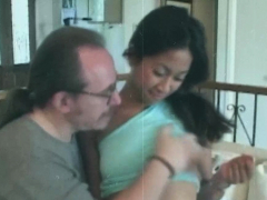 Toying asian teen amateur