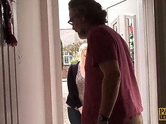 Blondine, Pummelig, Sperma im mund, Domination, Fetisch, Hd, Erniedrigung, Rau