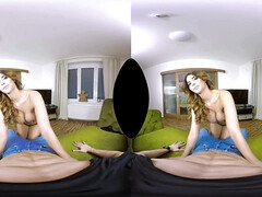 Tussi, Grosse titten, Braunhaarige, Vollbusig, Masturbation, Realität, Solo, Titten