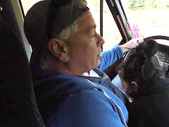 granddad picks up a whorish gal with his trailer