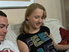 素人, ブロンド, ヨーロピアン, ハードコア, 乳首, ロシア人, ティーン