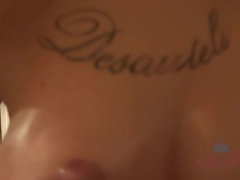 Blondine, Blasen, Öl, Orgasmus, Pov, Dürr, Abendanzug, Titten